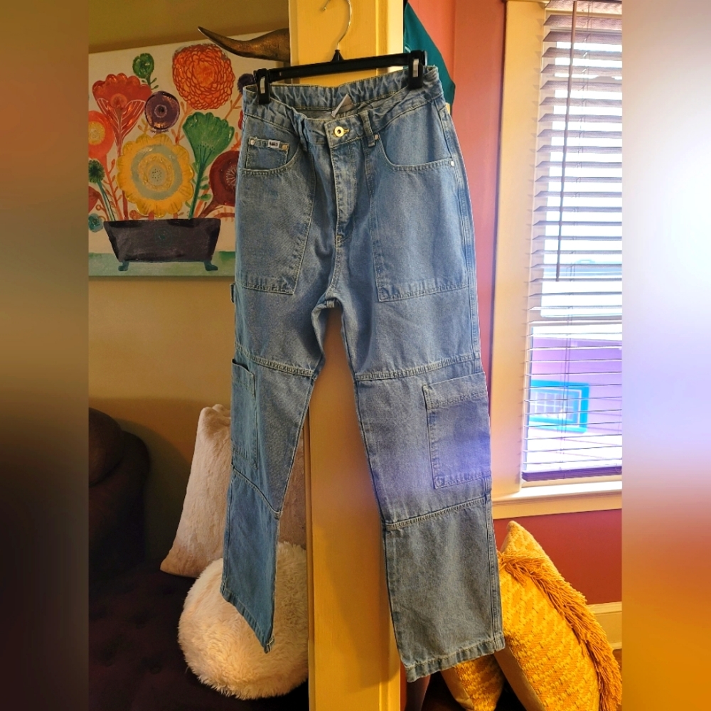 THE Ragged Priest Denim Cargo Jean